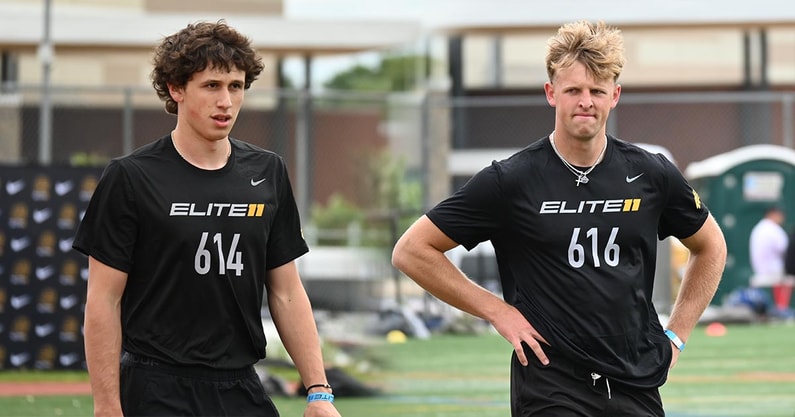 Peyton Falzone and Troy Huhn Penn State Football On3