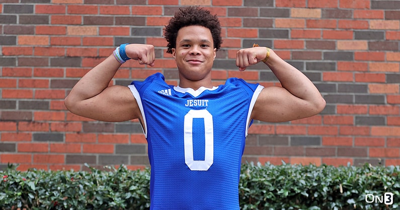 The newest On3 5-star recruit in Louisiana is Jesuit EDGE rusher Zyron Forstall (Photo: On3)