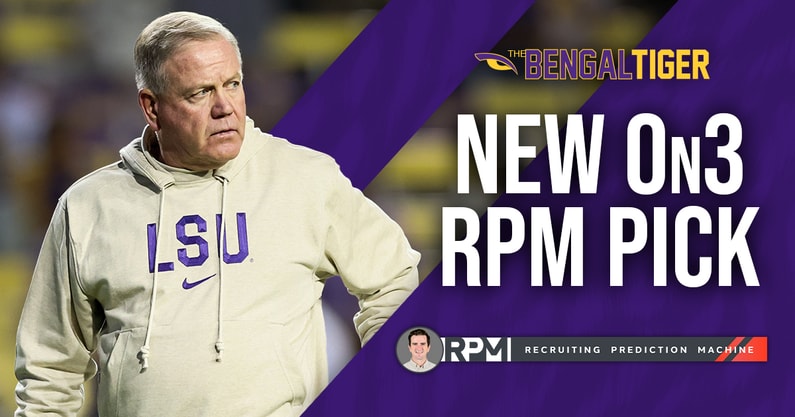 Another new On3 RPM pick is in for a top recruit on LSU's board