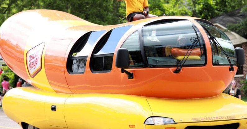 The Wienermobile, via Gail Bailey : for the Jackson Sun : USA TODAY NETWORK