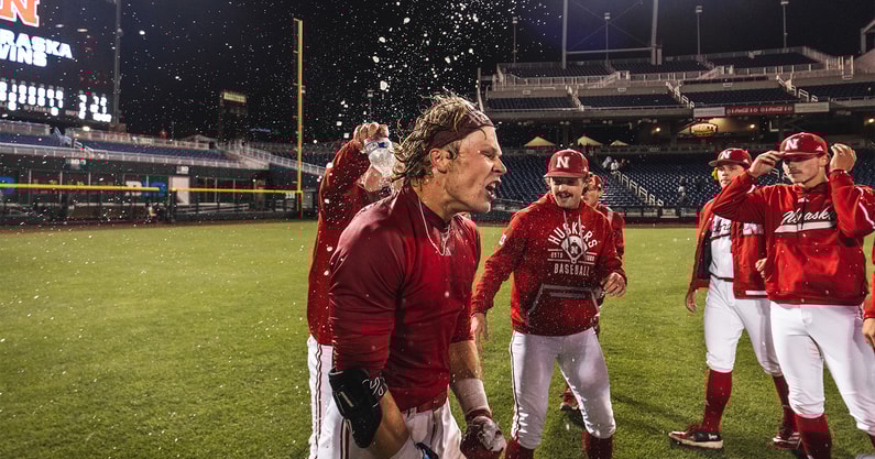 Nebraksa baseball vs. Michigan State