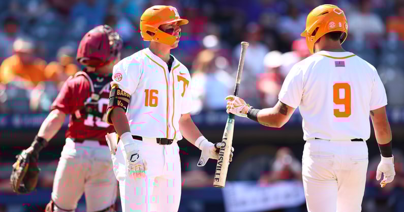 Dalton Bargo and Hunter Ensley. Credit: Tennessee Athletics/Kate Luffman
