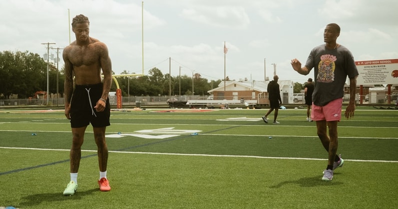 Ryan Williams and DeVonta Smith, Alabama