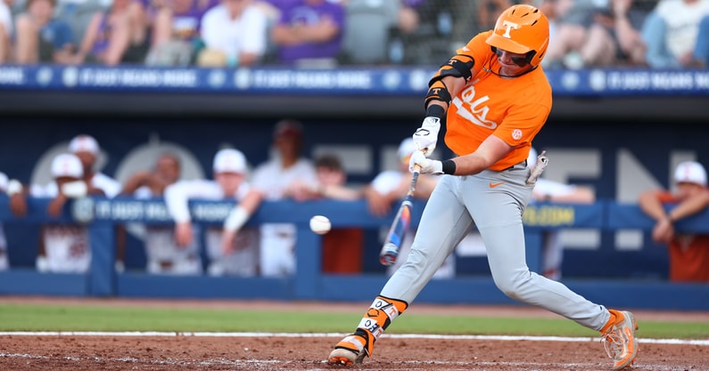 Tennessee Baseball. Credit: Tennessee Athletics/Kate Luffma