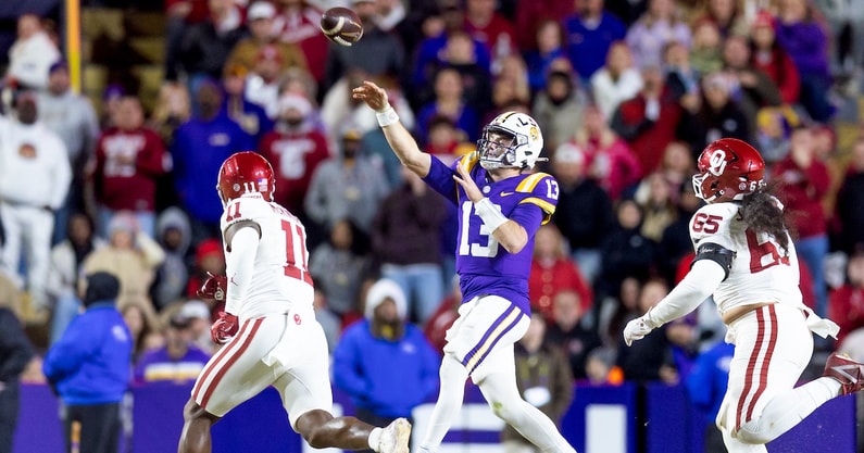 NCAA Football: Oklahoma at Louisiana State