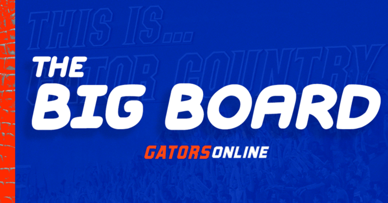 Florida Gators big board