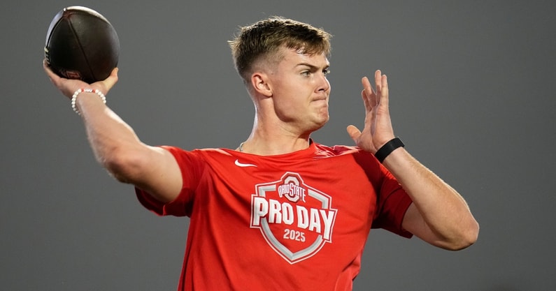 Will Howard Pro Day