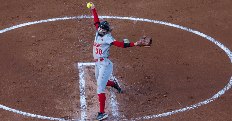 Nebraska softball Jordy Bahl