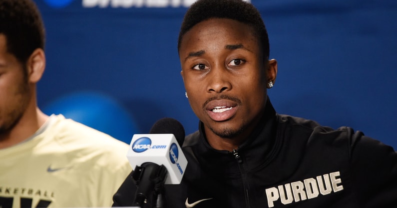 Purdue's Jon Octeus