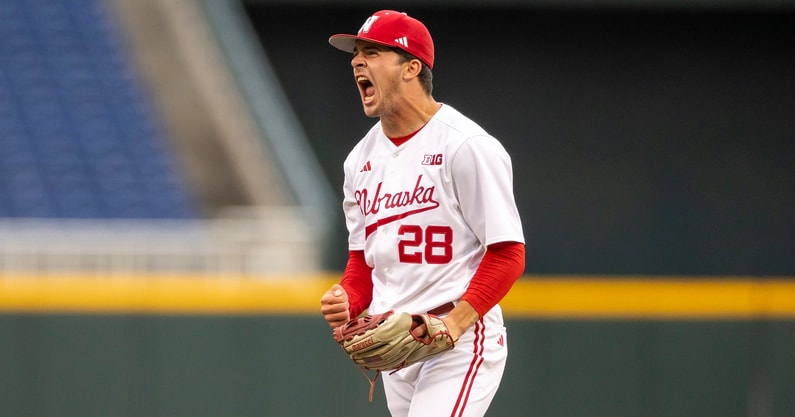 Nebraska baseball's Luke Broderick vs. Penn State