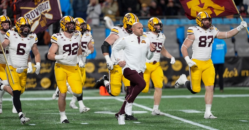 NCAA Football: Duke's Mayo Bowl-Minnesota at Virginia Tech