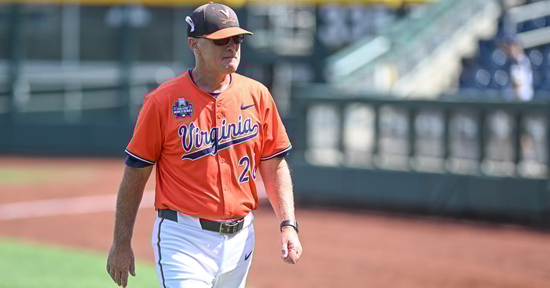 Virginia baseball head coach Brian O'Connor
