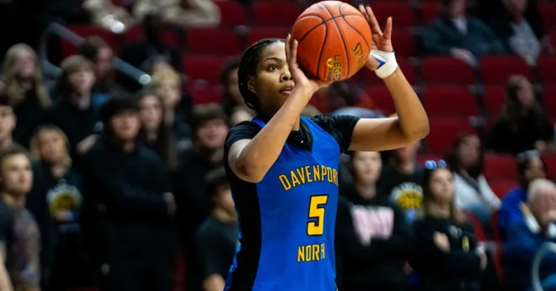 Incoming freshman Journey Houston is excited to get her Hawkeye career started. (Photo by Cody Scanlan/The Register)