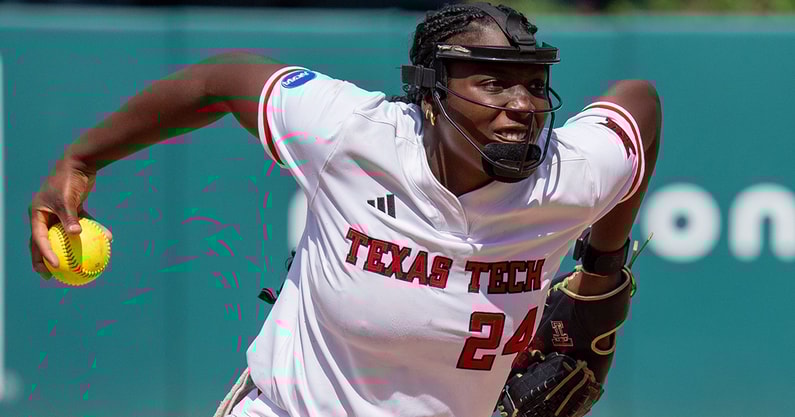 Texas Tech pitcher NiJaree Canady