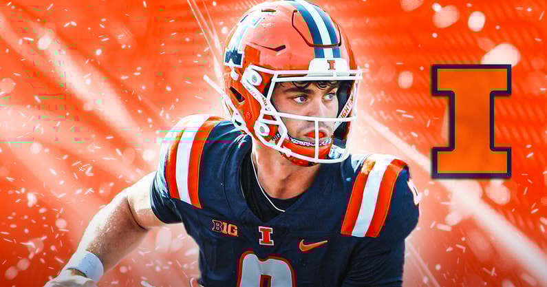 Luke Altmyer Illinois Fighting Illini football