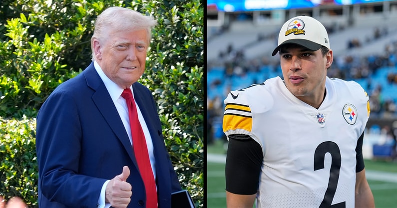 Donald Trump endorses Mason Rudolph Steelers