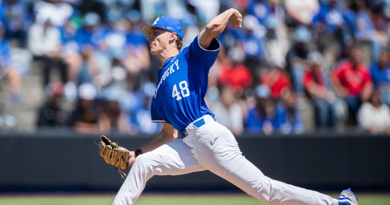 Kentucky pitcher Ben Cleaver | UK Athletics