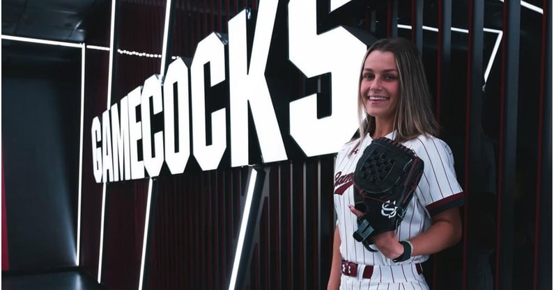 south carolina gamecocks softball tori ensley
