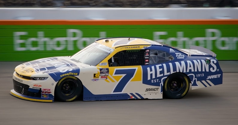 Justin Allgaier NASCAR win Nashville