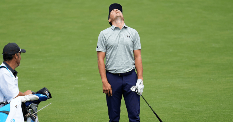 Jordan Spieth caught a case of the Mondays a day early, via Adam Cairns:Columbus Dispatch : USA TODAY NETWORK via Imagn Images