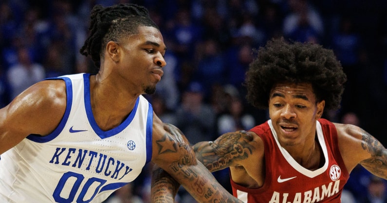 Kentucky G Otega Oweh, Alabama G Labaron Philon