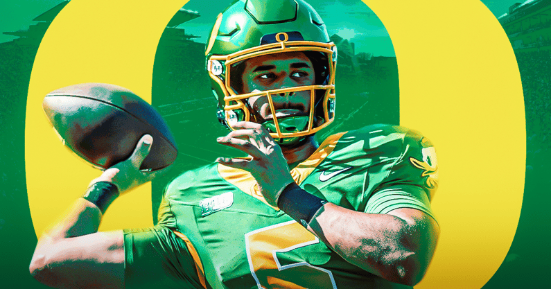 Dante Moore Oregon Ducks football