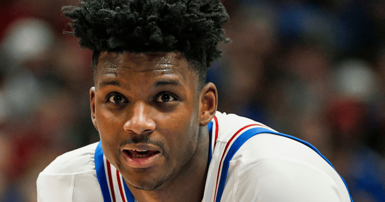 Kansas' KJ Adams