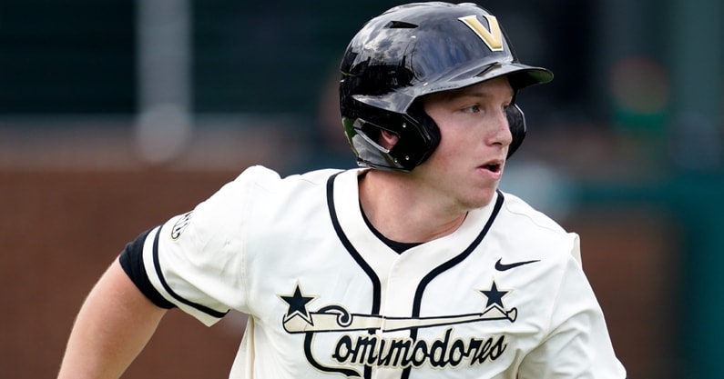Vanderbilt infielder Jayden Davis