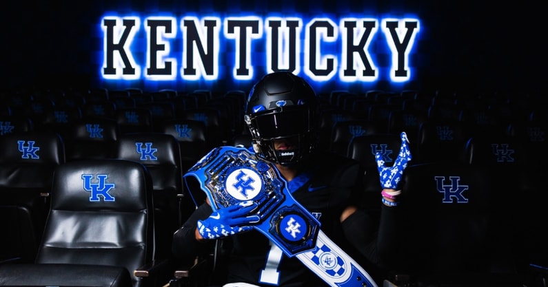 Kentucky WR Commit Davis McCray (Photo: UK Athletics)