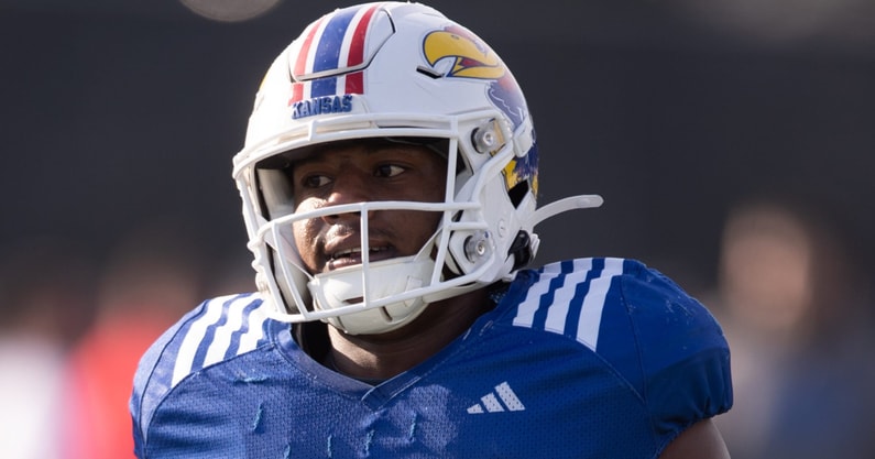 Kansas RB Daniel Hishaw Jr.