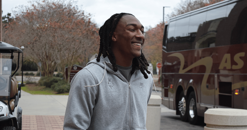 Four-star DB Samari Matthews at Florida State (Matt LaSerre/Warchant.com)