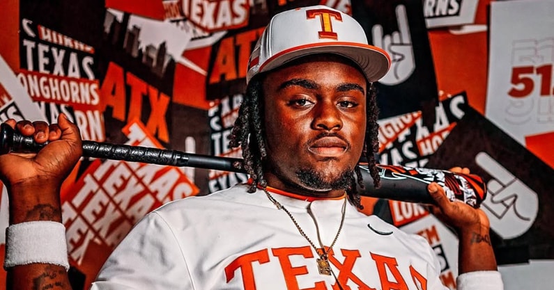 Donovan Jordan Texas baseball