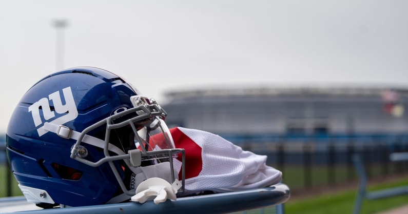 New York Giants helmet