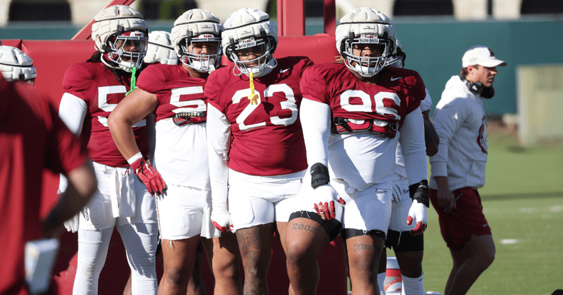 Alabama DL James Smith and Tim Keenan