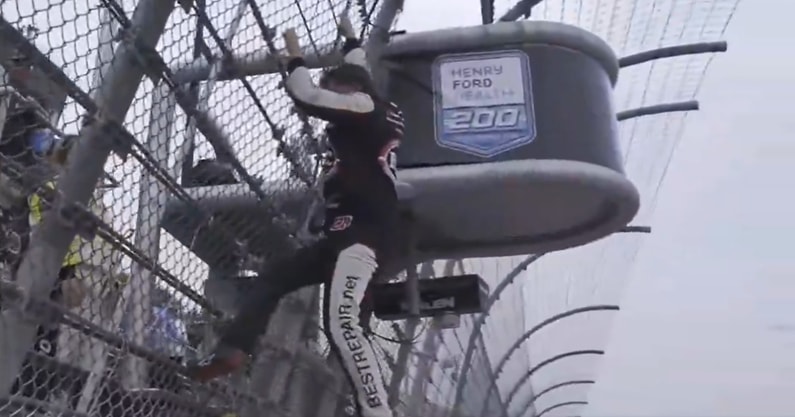 Butterbean Queen fence Michigan ARCA