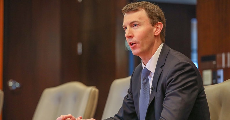 College Sports Commission CEO Bryan Seeley