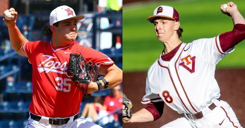 Drew Whalen (Photo by USA Today) and Jack Marciano (Photo by Virginia Tech Athletics)