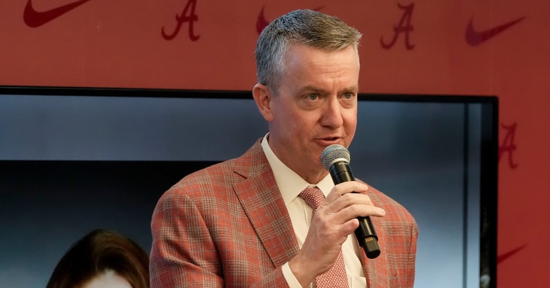 Alabama AD Greg Byrne