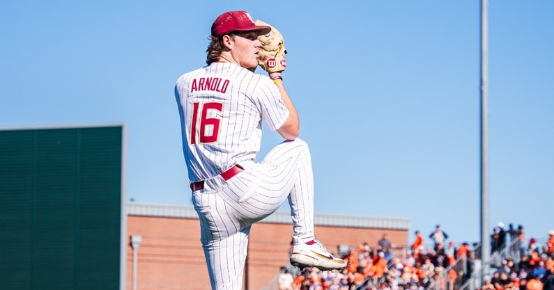 FSU Baseball Front Page Florida State Jamie Arnold