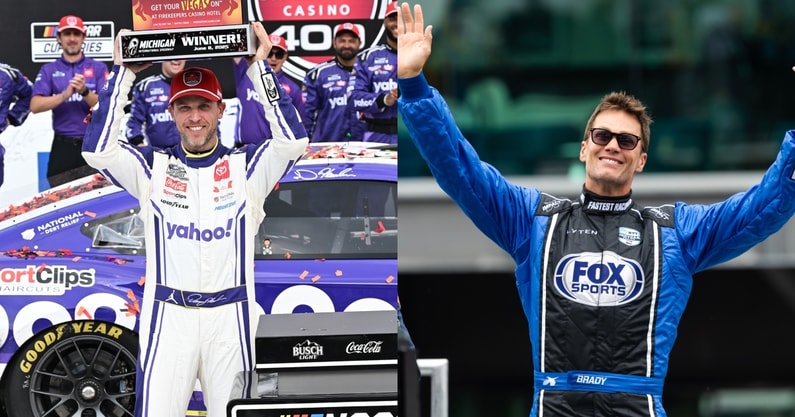 Denny Hamlin Tom Brady