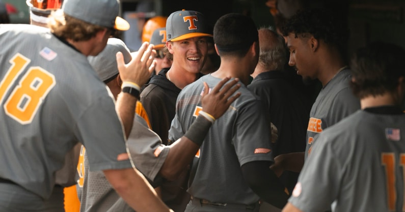 Tennessee Baseball. Credit: Brianna Paciorka/News Sentinel / USA TODAY NETWORK via Imagn Images