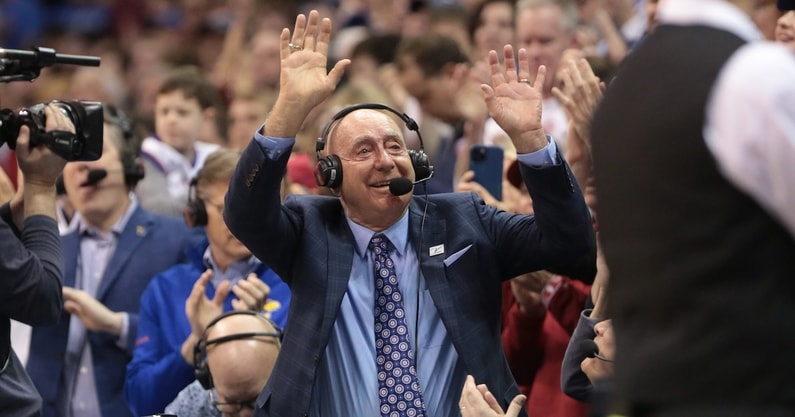 ESPN analyst Dick Vitale in 2022.