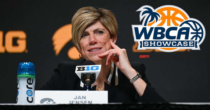 The Hawkeyes will compete at the 2025 WBCA Showcase in Orlando. (Photo by Dennis Scheidt)