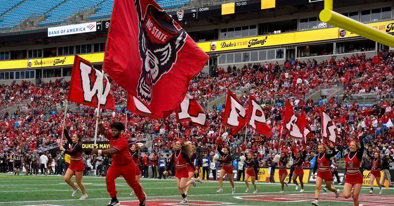 NC State football flag