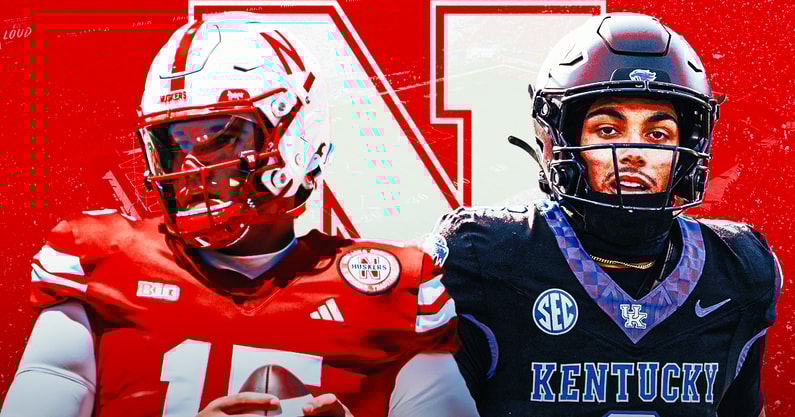 Dane Key Dylan Raiola Nebraska Cornhuskers football