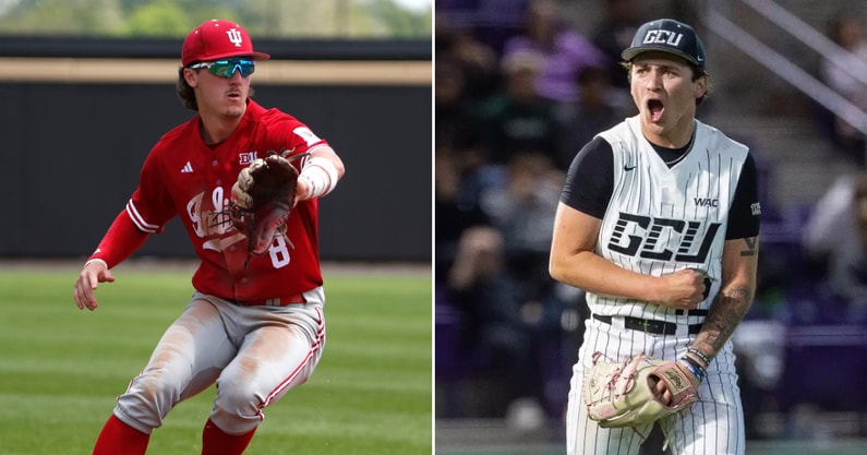 Photo of Tyler Cerny (left) via Imagn Images | Photo of Connor Marrison via Grand Canyon University Athletics