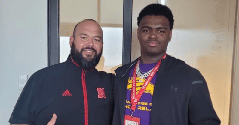 2027 OL Albert Simien at Nebraska