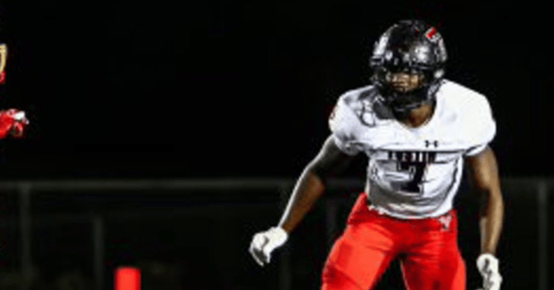 Michigan State lost a commitment from 2027 DB Khalil Terry on Sunday (photo courtesy of Khalil Terry via Twitter).