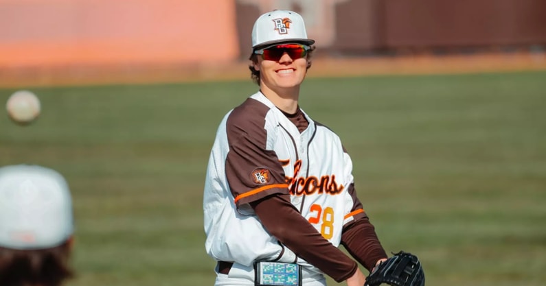 DJ Newman. Credit: Malory Hiser (BGSU Athletics)