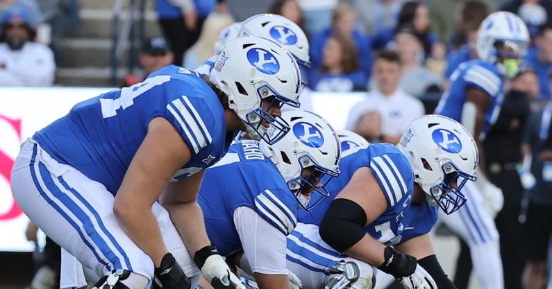 BYU offensive line